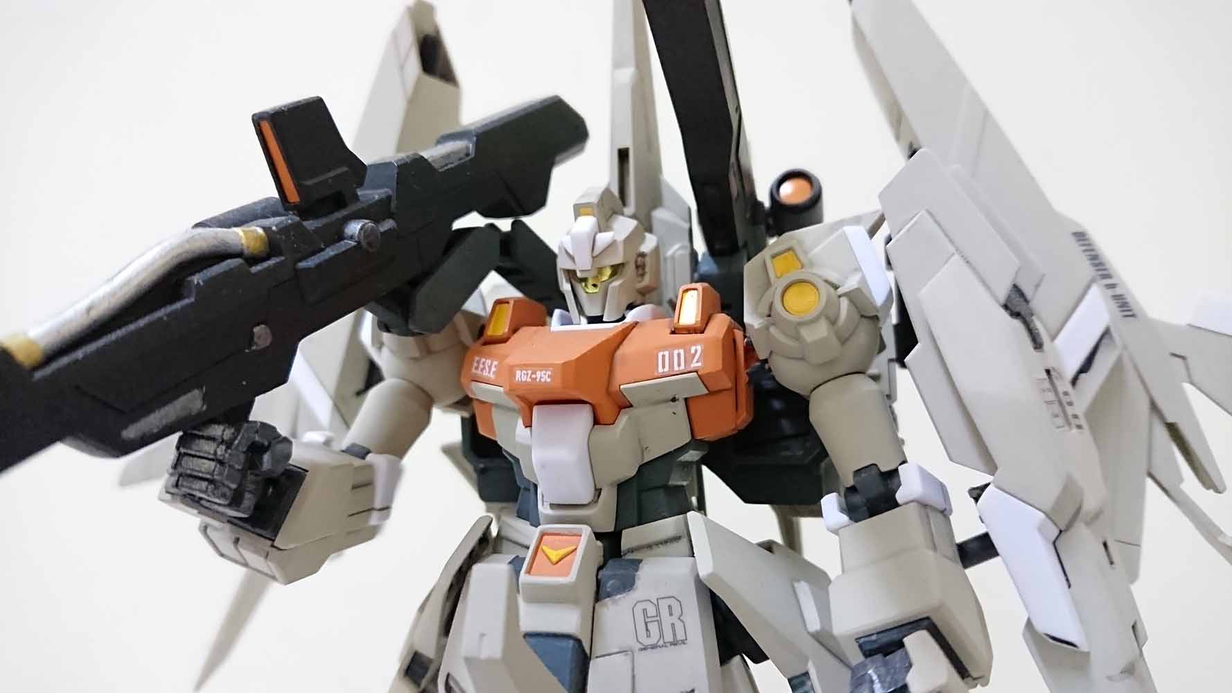 HGUC ゼネラルレビル配備のリゼルです。｜isaruさんのガンプラ作品