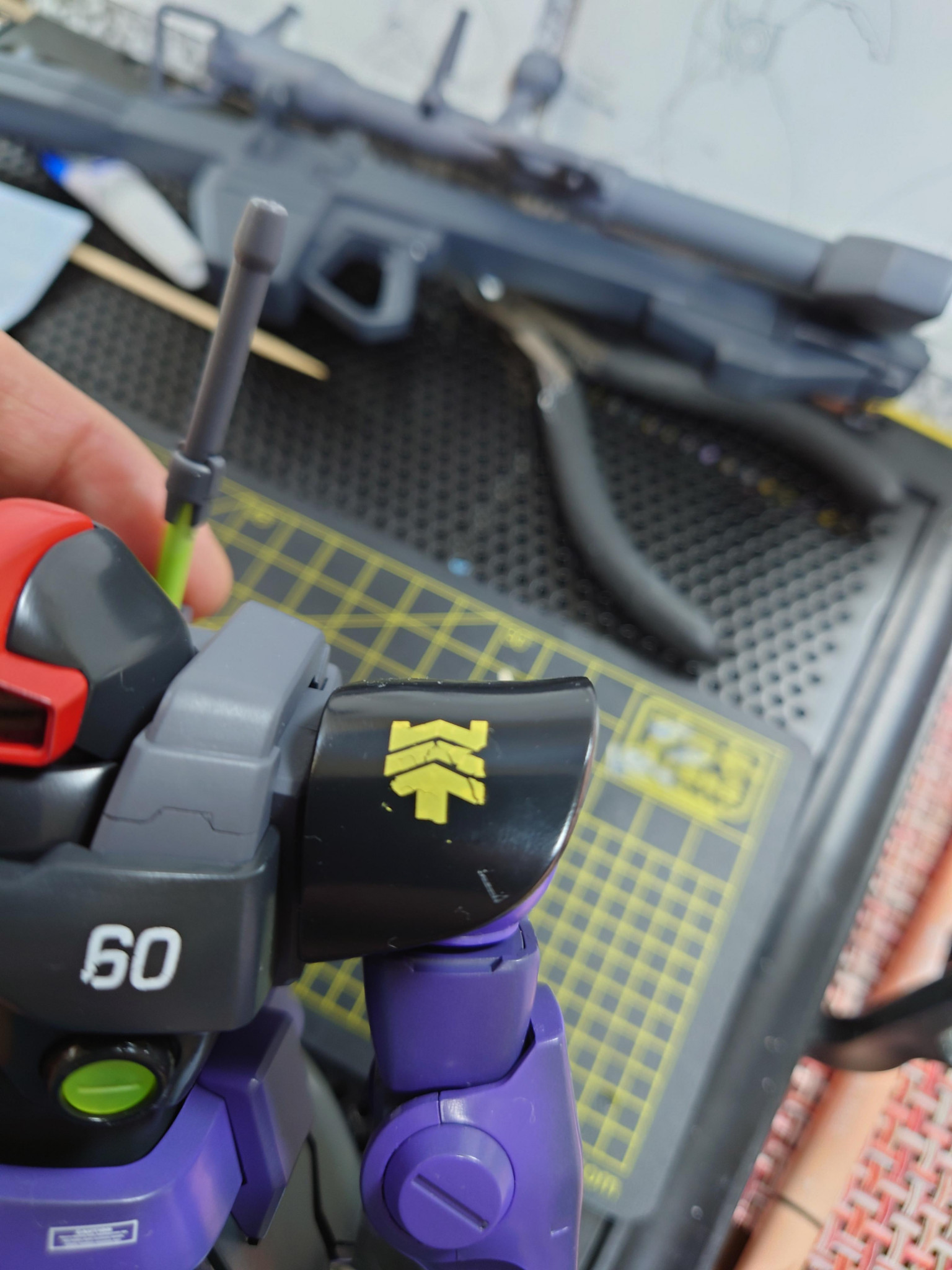 MG 1/100 MS-09R リック・ドム 全塗装｜@kjyun_choroqさんのガンプラ