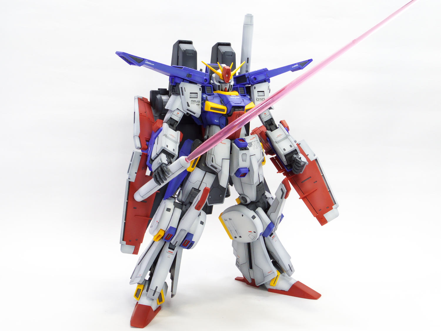 MG 強化型ZZガンダム ver.ka｜gunplacraftさんのガンプラ作品｜GUNSTA
