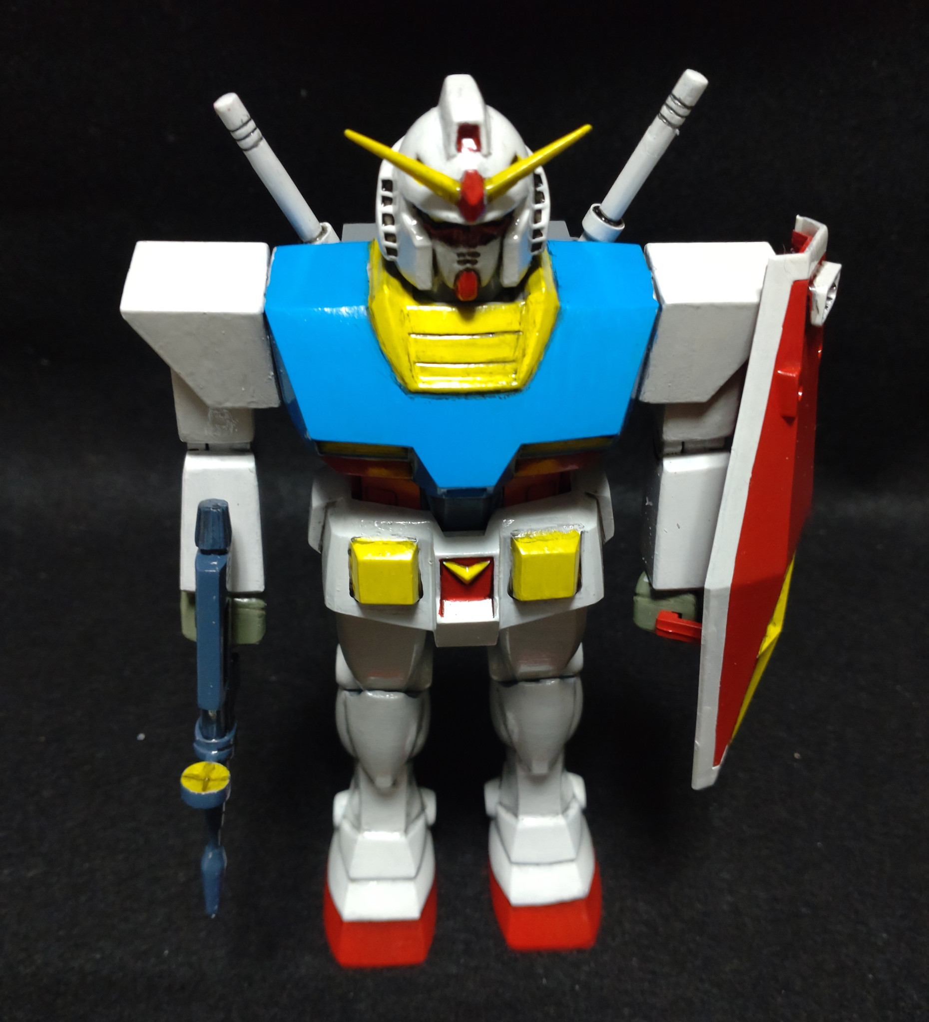 旧キット1/100 RX-78 ガンダム｜川さんのガンプラ作品｜GUNSTA（ガンスタ）