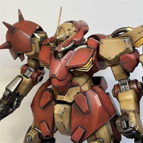 HG メッサー F02型 ウェザリング｜よこぷらさんのガンプラ作品｜GUNSTA