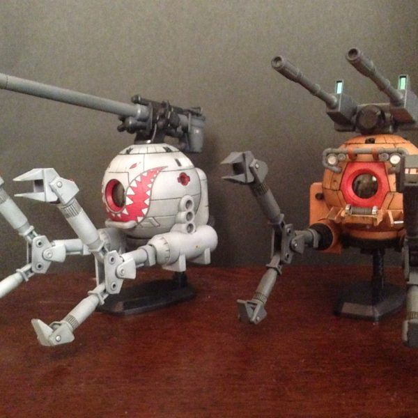 HGUC 1/144 ボールK型（第08MS小隊版）＆ボール（シャークマウス仕様