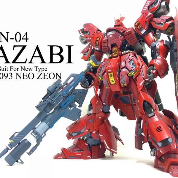 徹底改修 MG SAZABI ver.ka｜ヤマネコさんのガンプラ作品｜GUNSTA