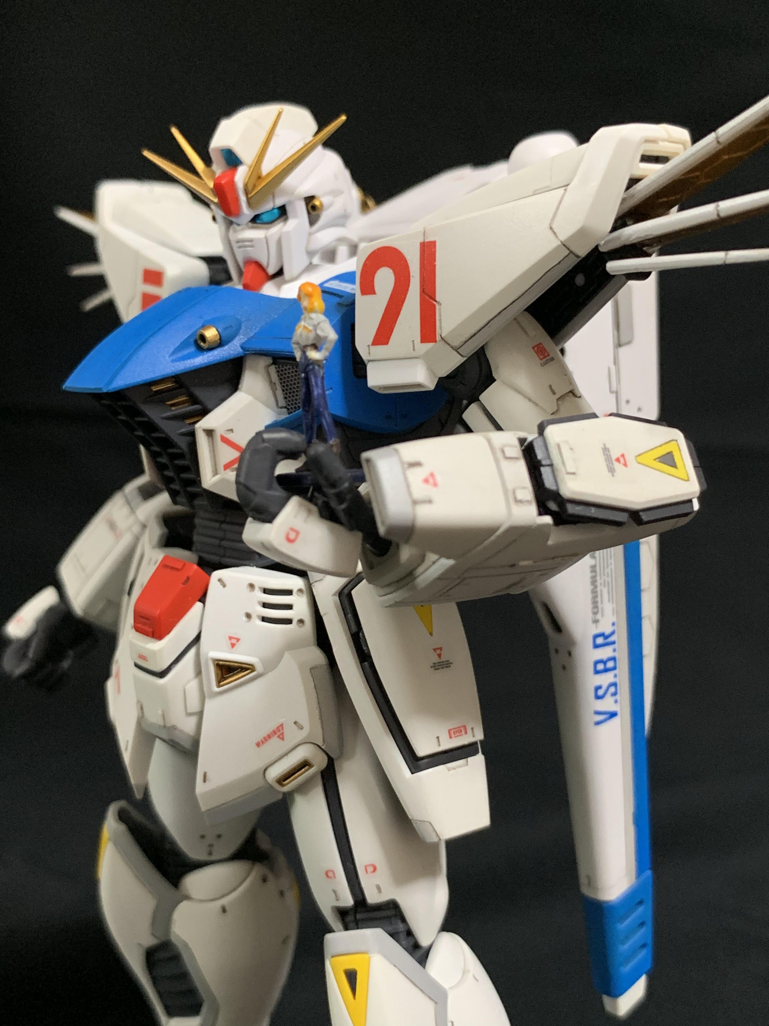 1/100 MG ガンダムF91 ver2.0｜1484@orangeさんのガンプラ作品｜GUNSTA