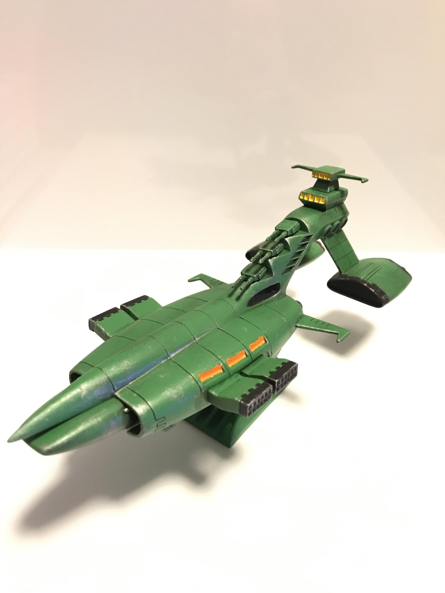 旧キット 1/1200 量産型ムサイ｜蒼き鷹さんのガンプラ作品｜GUNSTA