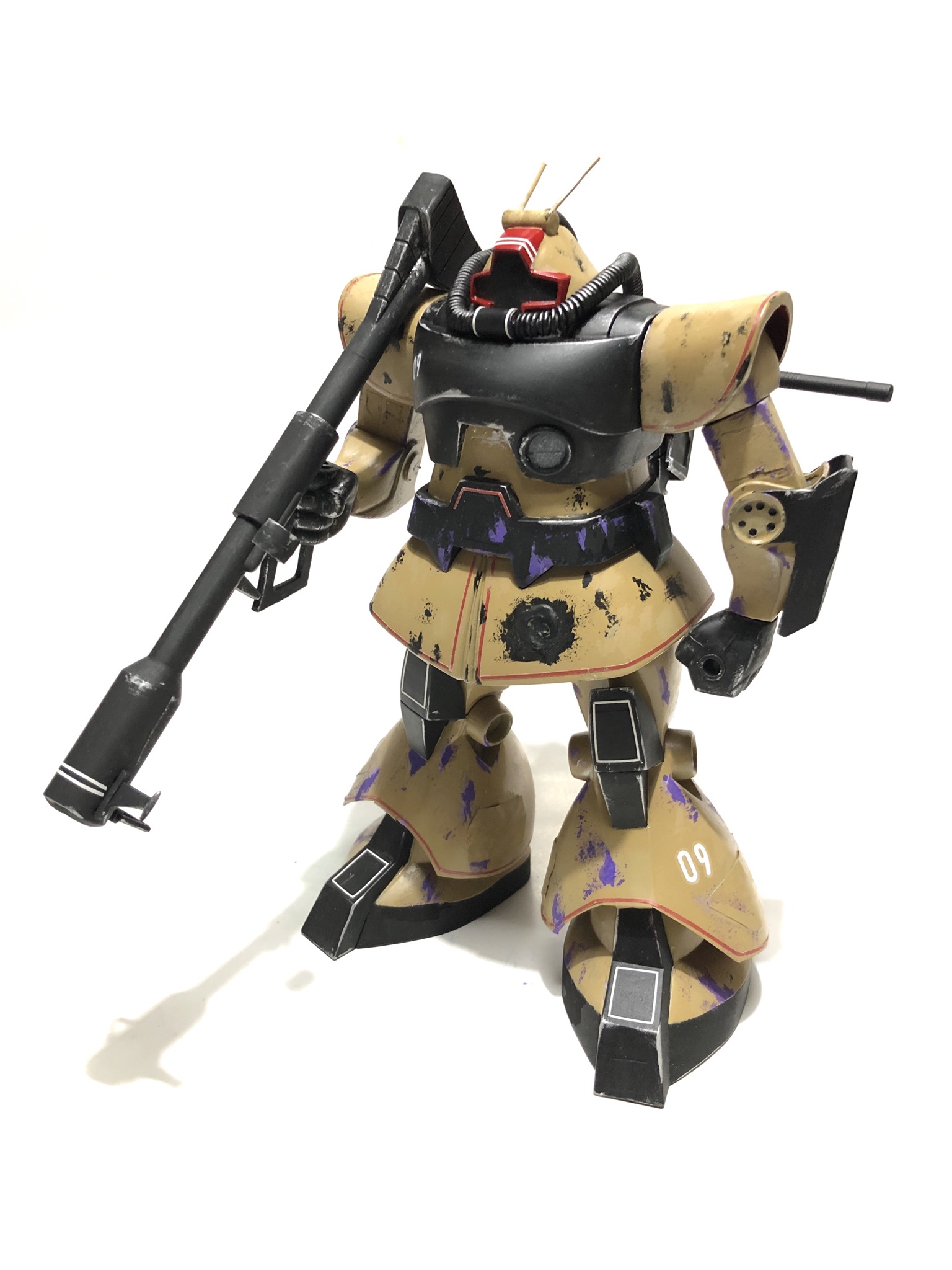 旧キット1/100「ドム」｜GORO55さんのガンプラ作品｜GUNSTA（ガンスタ）