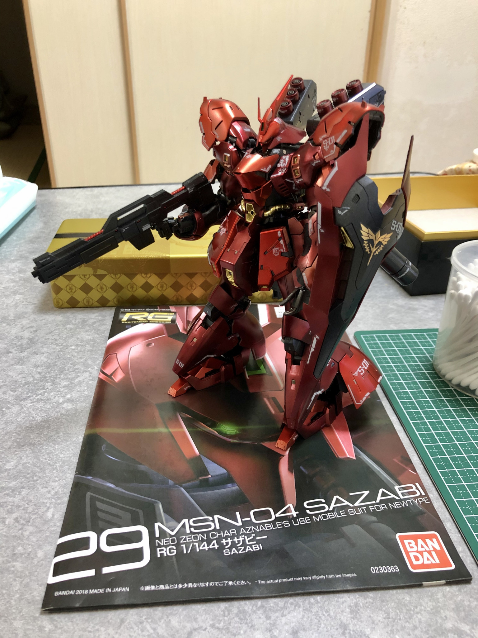 初キャンディ ランナー塗装サザビー｜ジノービーさんのガンプラ作品