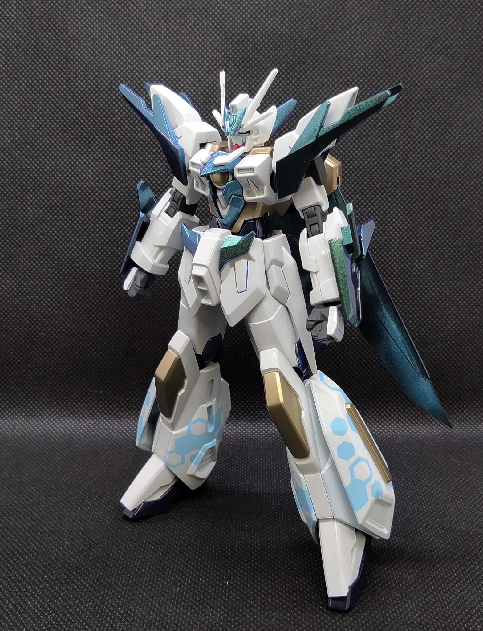 HG オリジナルミキシングビルド『レーツェルガンダム』｜KAPONIKAさん