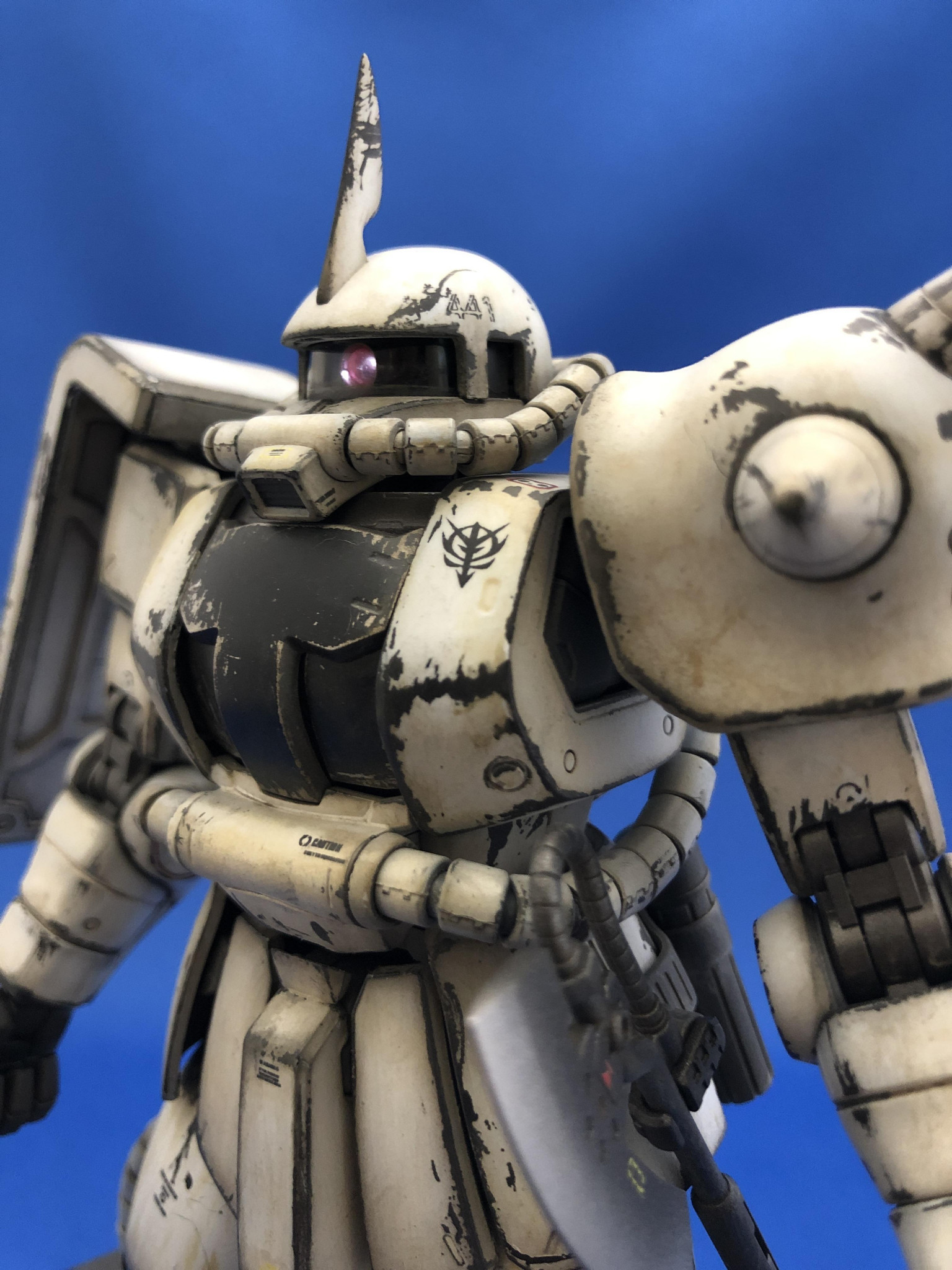 MG ザク2J 2.0 ホワイトオーガー｜tokohaさんのガンプラ作品｜GUNSTA