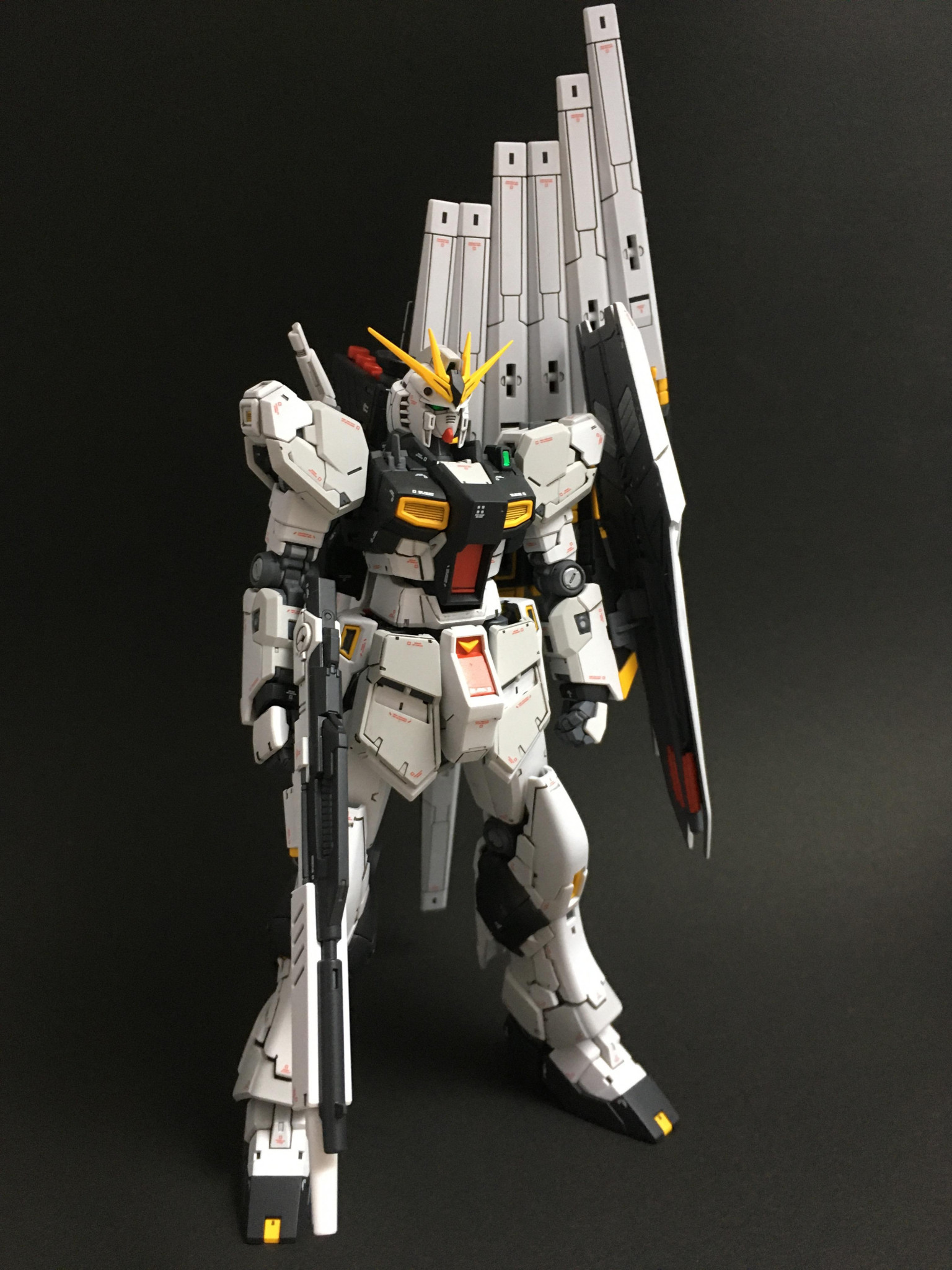 RG νガンダム｜tonerinさんのガンプラ作品｜GUNSTA（ガンスタ）