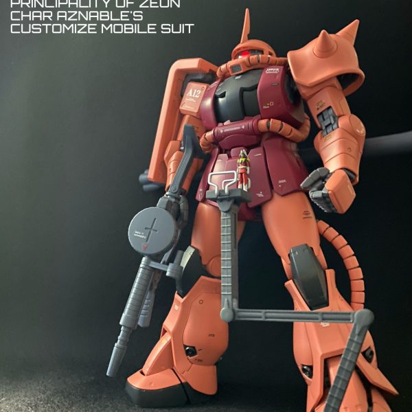 MG シャア専用ザク Ver.2.0｜yoshi1107さんのガンプラ作品｜GUNSTA