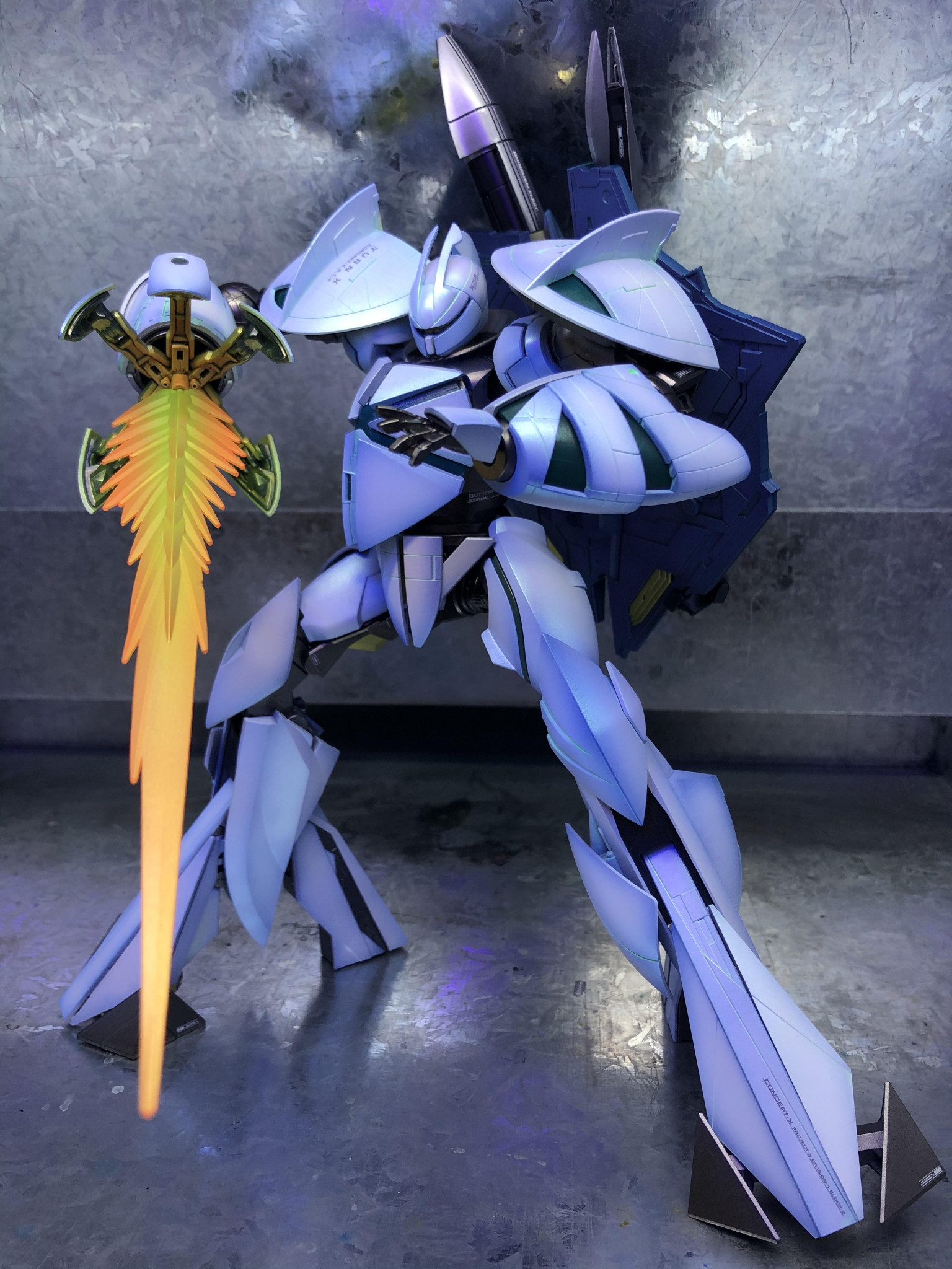 MG Concept-X 6-1-2 ターンX｜かすていらさんのガンプラ作品｜GUNSTA