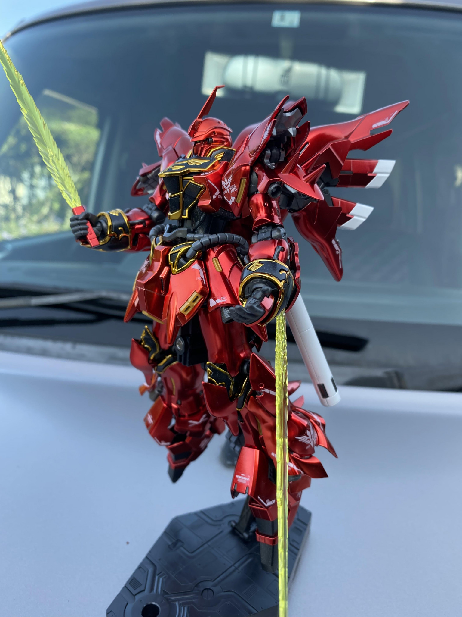 RG シナンジュスペシャルコーティング｜タオパイパイさんのガンプラ