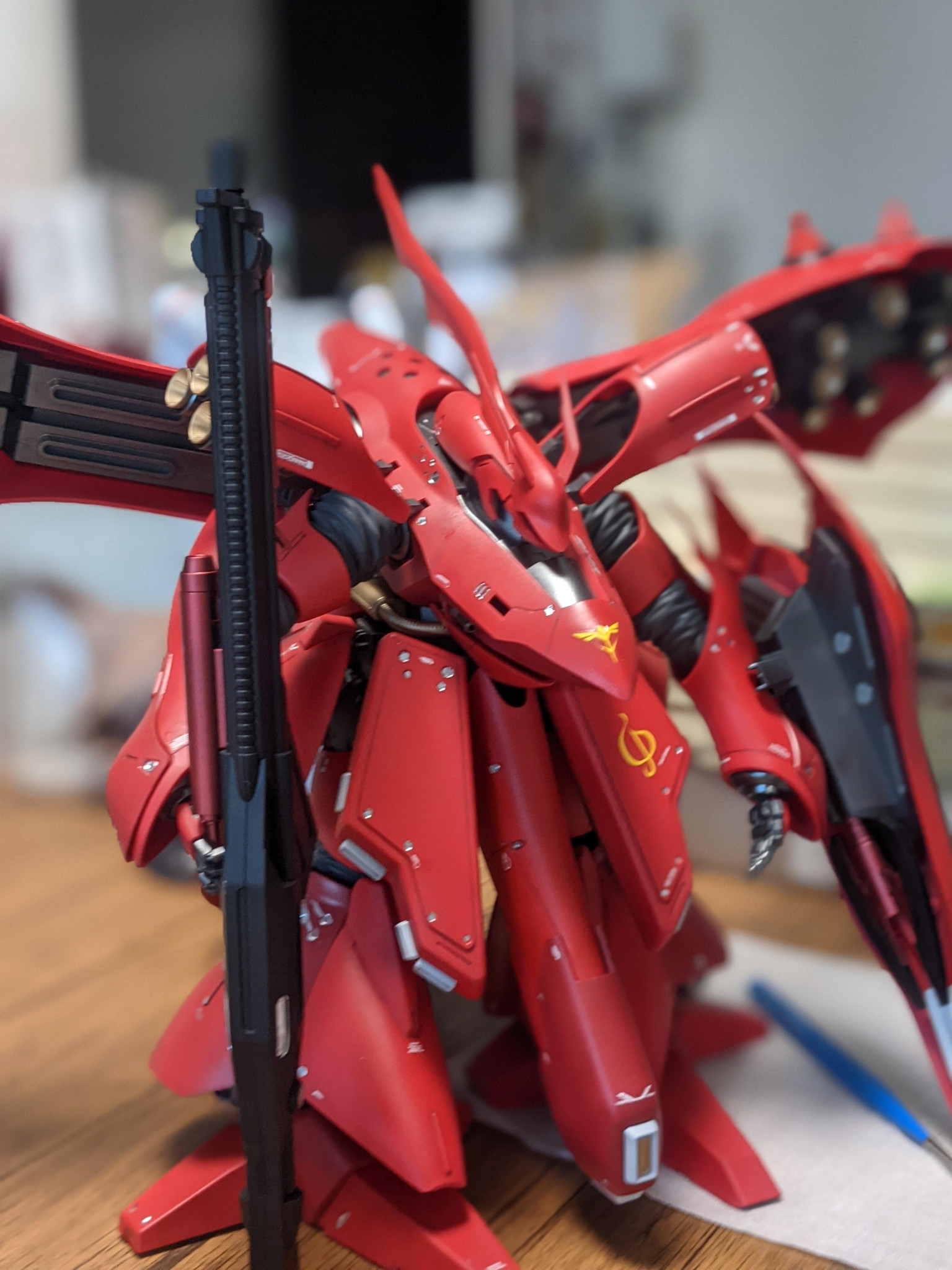 RE1/100 ナイチンゲール 全塗装｜ラシュバさんのガンプラ作品｜GUNSTA