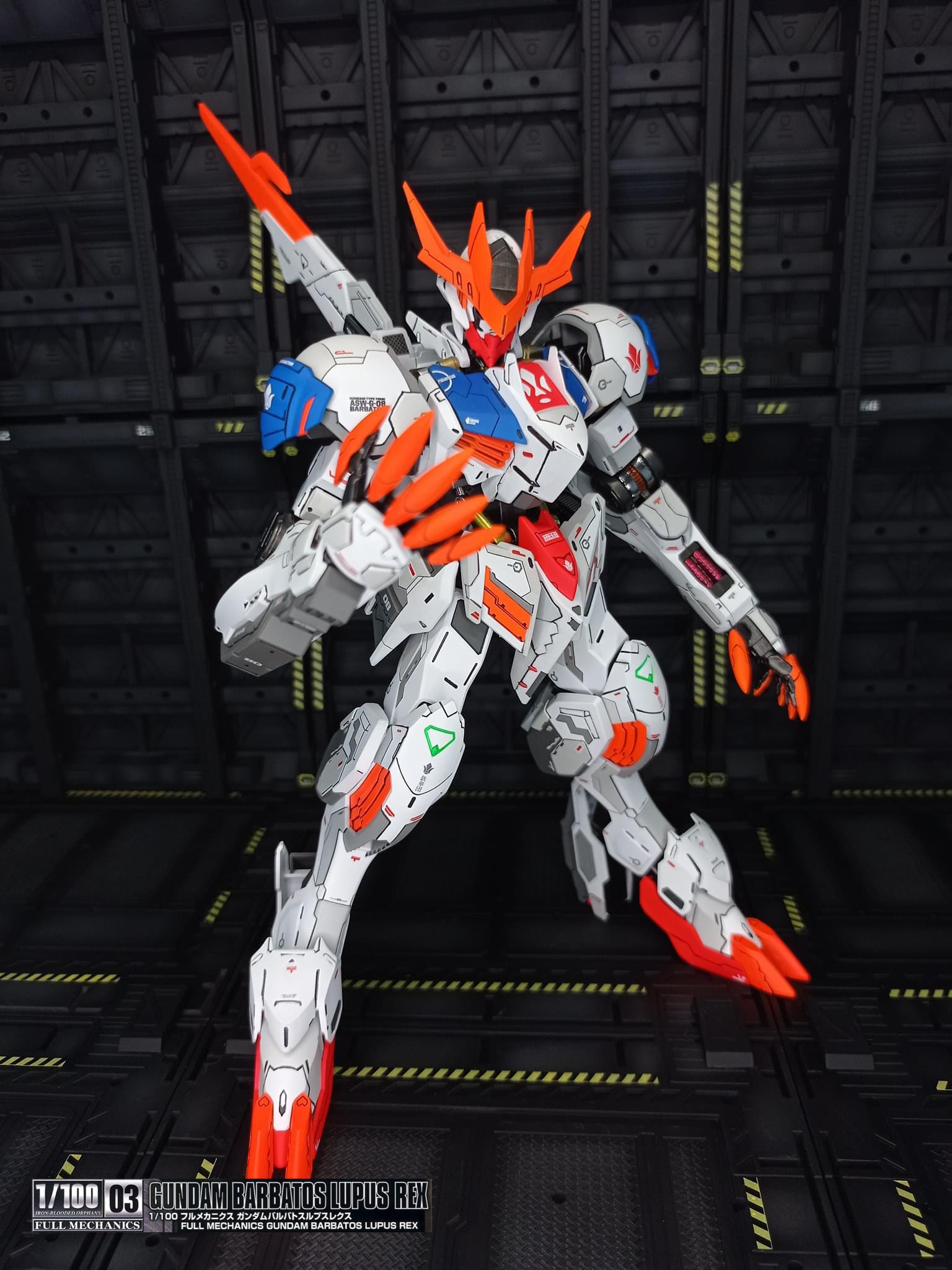 ガンダムバルバトスルプスレクス (1/100) 徹底改修塗装済完成品 劇中