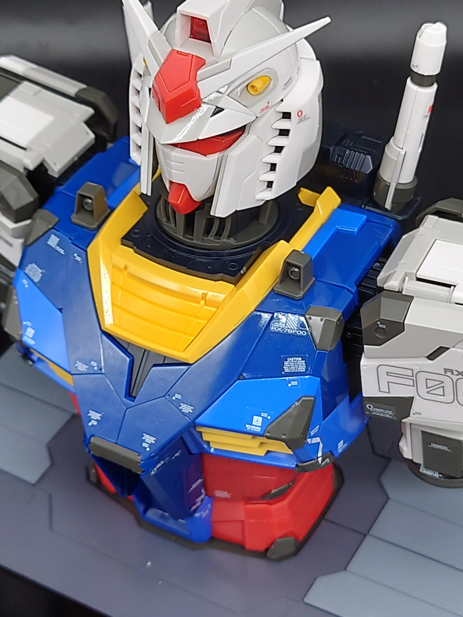 1/48 RX-78FOO横浜ガンダム バストアップモデル｜@kjyun_choroqさんの
