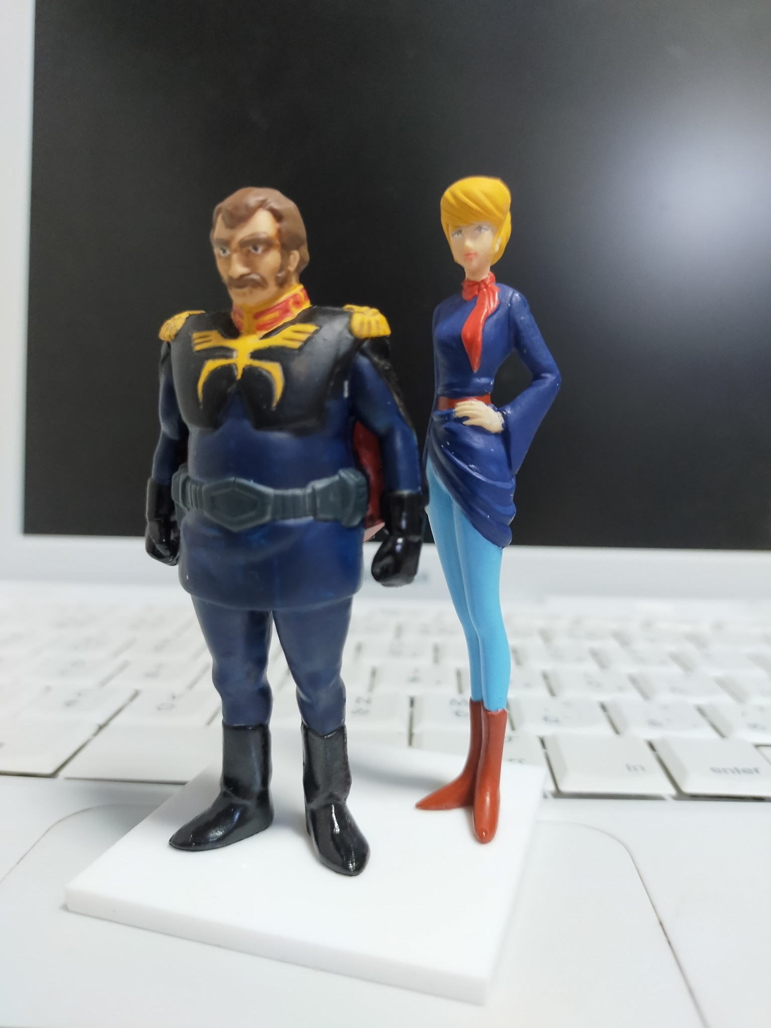 MG ランバ・ラル＆クラウレ・ハモン｜寅次郎さんのガンプラ作品