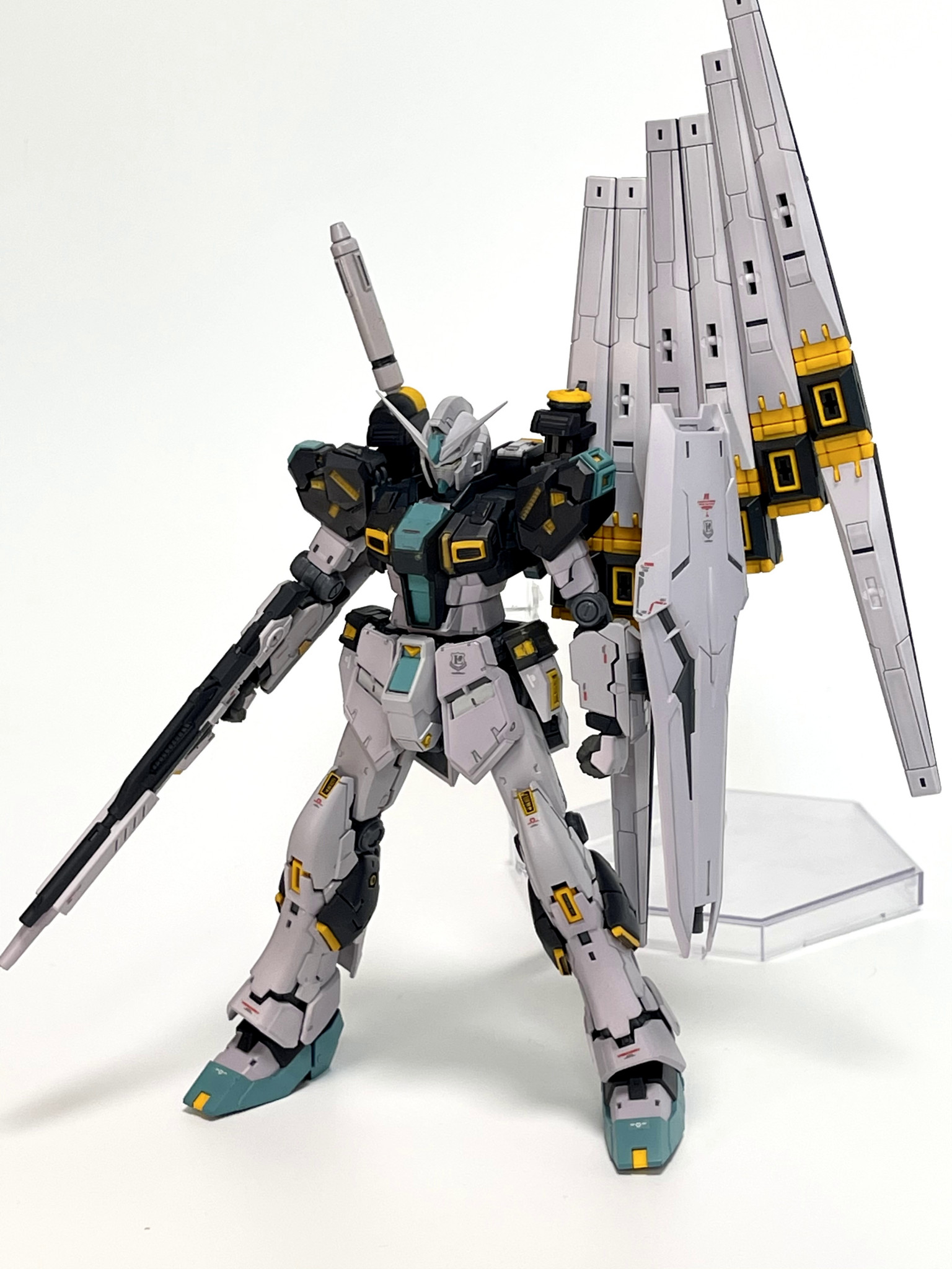 RG RX-94 量産型νガンダム｜仮名さんのガンプラ作品｜GUNSTA（ガンスタ）