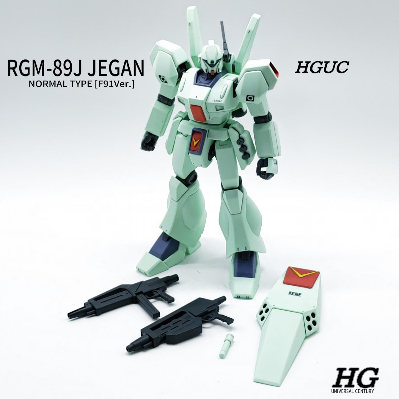 HGUC ジェガン ノーマルタイプ[F91Ver.]｜ナオキ@ZiHUpwREbac0UTZさん