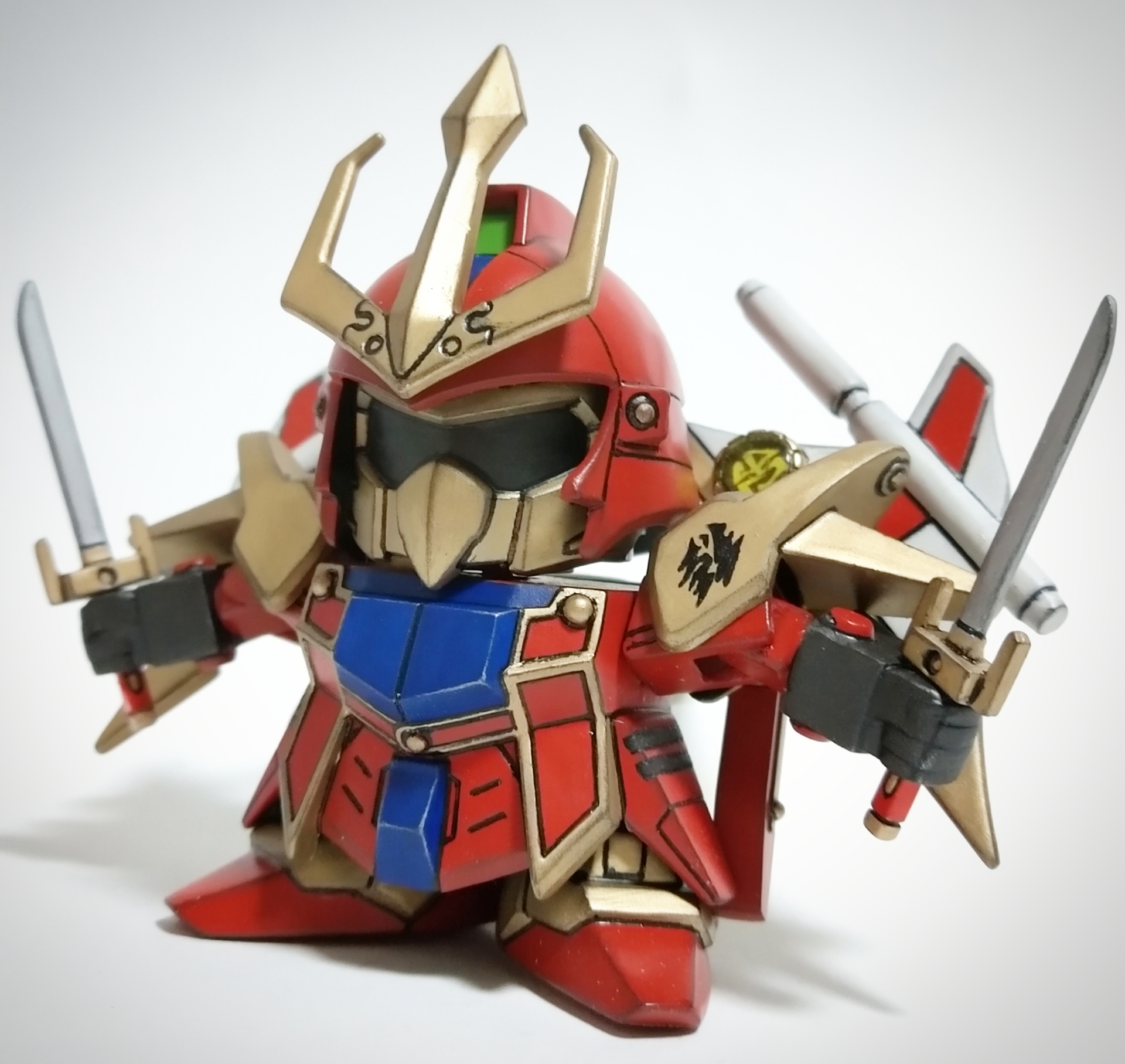 BB戦士 武者百士鬼改｜180kunさんのガンプラ作品｜GUNSTA（ガンスタ）