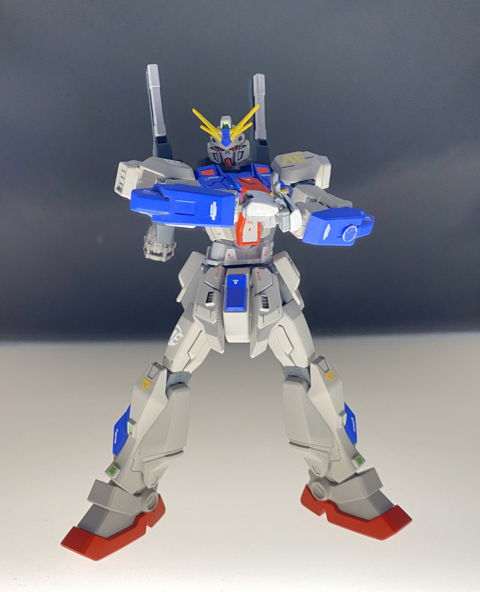 HG 1/144 ガンダムAN-01 トリスタン｜@neu_kugelさんのガンプラ作品