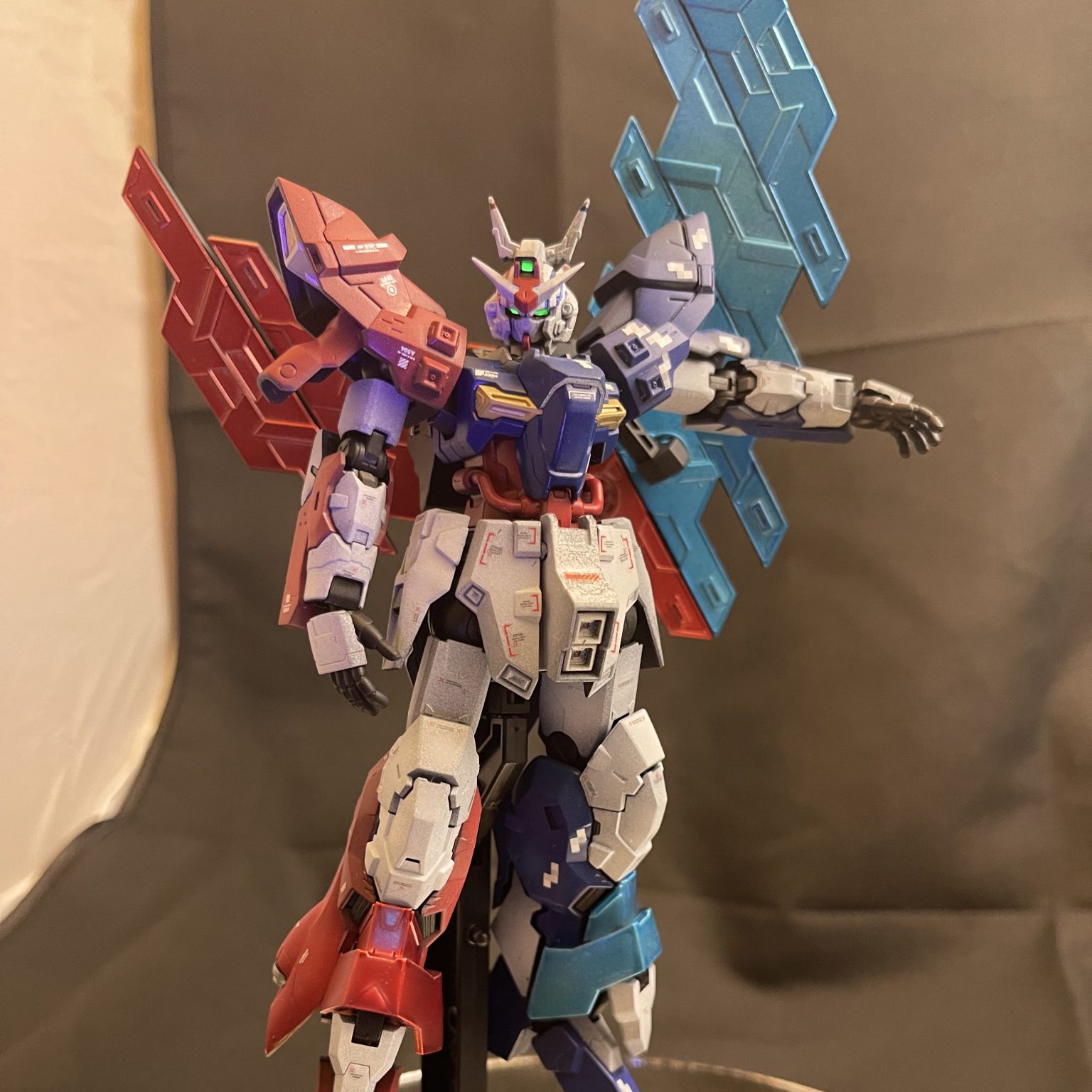 HG ムーンガンダム Yuri-custom (メタリック塗装 全塗装オリジナル