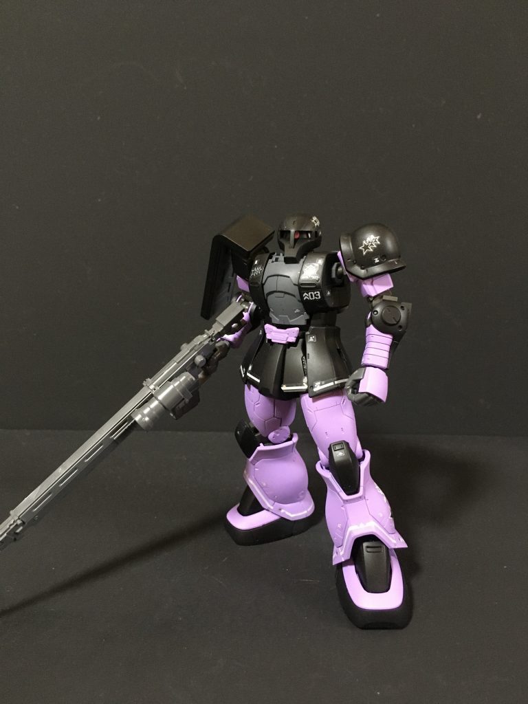 HG 黒い三連星専用 ザクⅠ ｜ロメオ8さんのガンプラ作品｜GUNSTA