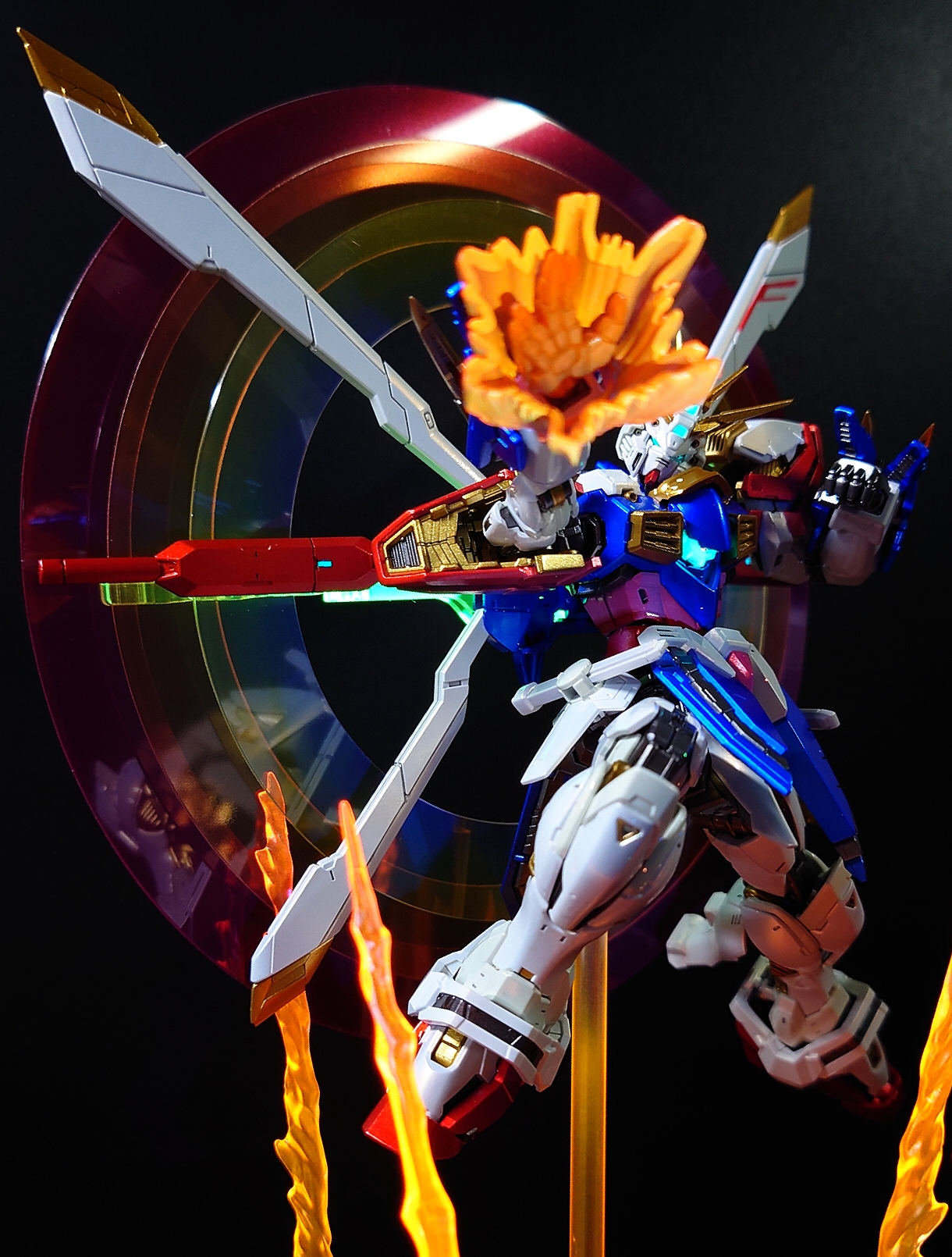 RGゴッドガンダム[爆熱ゴッドフィンガー]｜NANACYさんのガンプラ作品