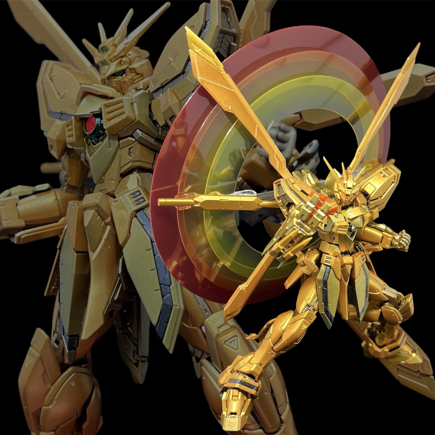 RG ゴッドガンダム ハイパーモード｜なでりさんのガンプラ作品｜GUNSTA