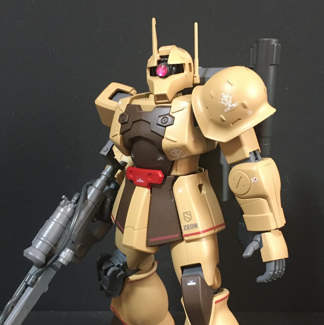 HGザクスナイパー1 デザートカラー｜ロメオ8さんのガンプラ作品