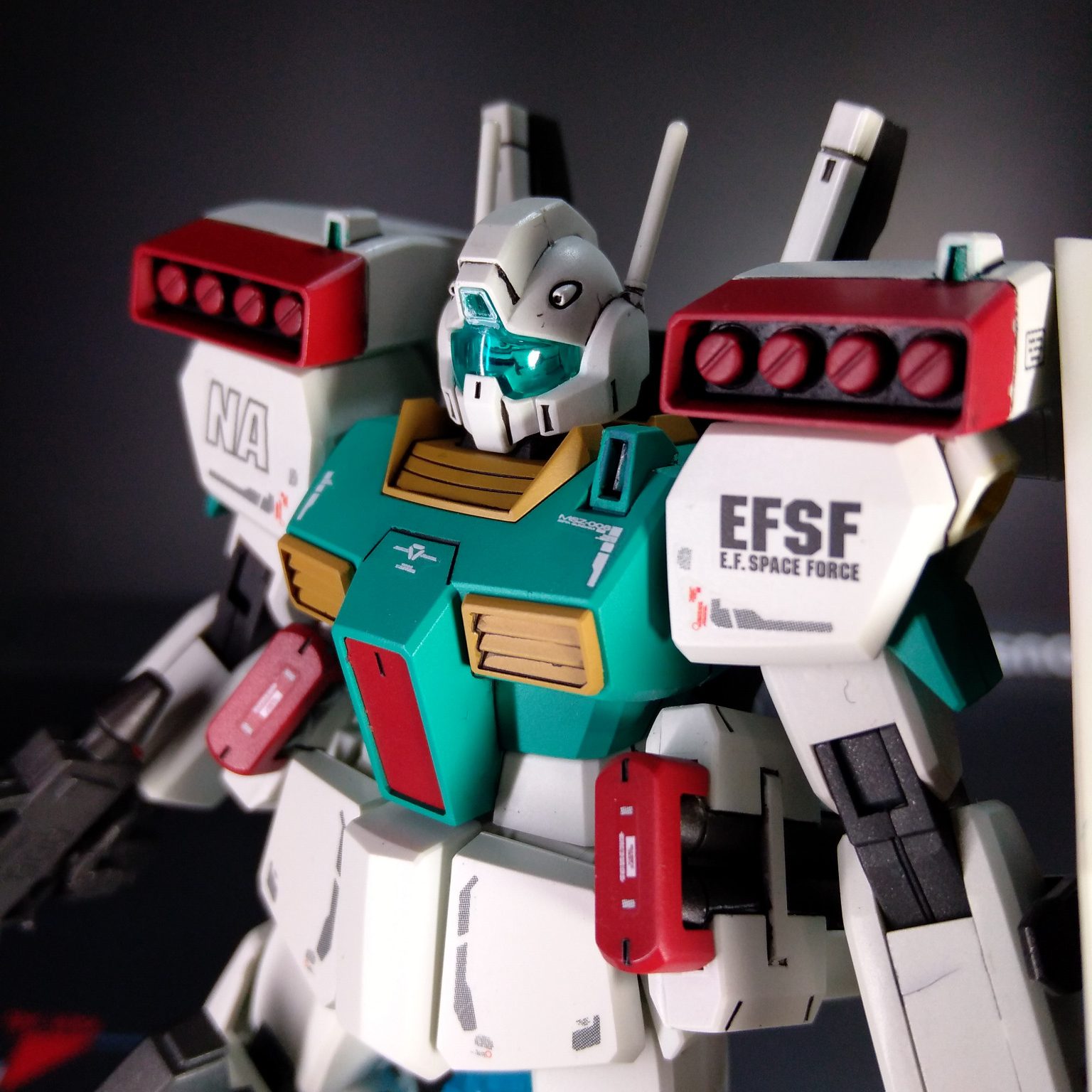 HG ジムⅢ 全塗装｜ふぁぶりかさんのガンプラ作品｜GUNSTA（ガンスタ）