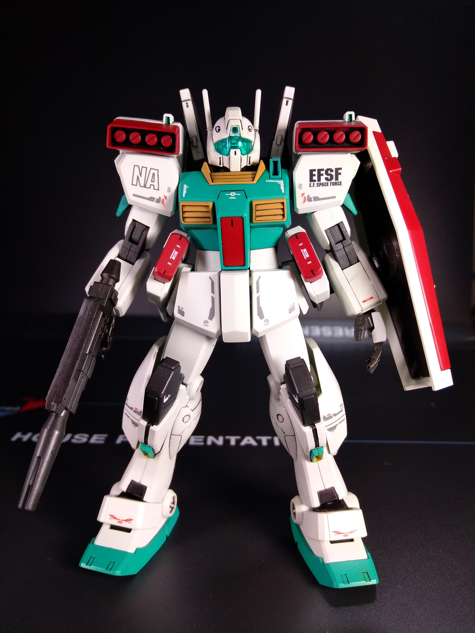 HG ジムⅢ 全塗装｜ふぁぶりかさんのガンプラ作品｜GUNSTA（ガンスタ）