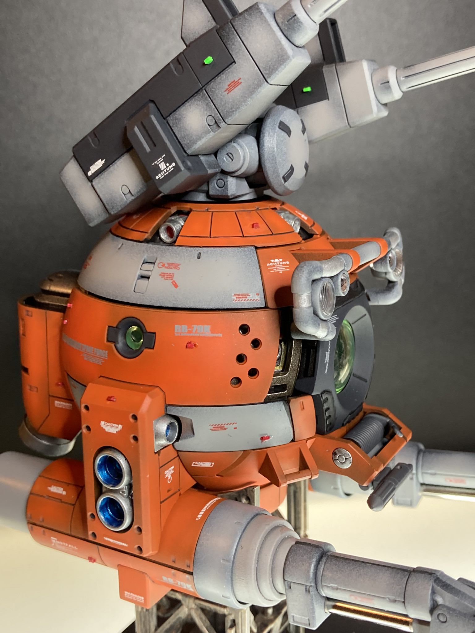 MGボール(第08MS小隊版)｜天下泰平左衛門さんのガンプラ作品｜GUNSTA