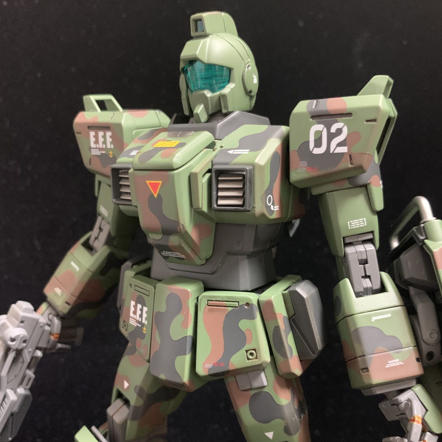 MG 陸戦型ジム クラウド迷彩仕様｜Minokichiさんのガンプラ作品