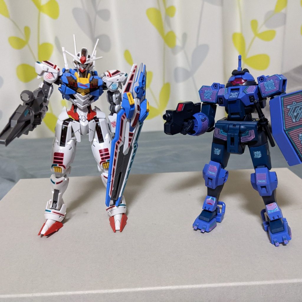 デミトレーナーYOASOBIコラボバージョン＆ガンダムエアリアル