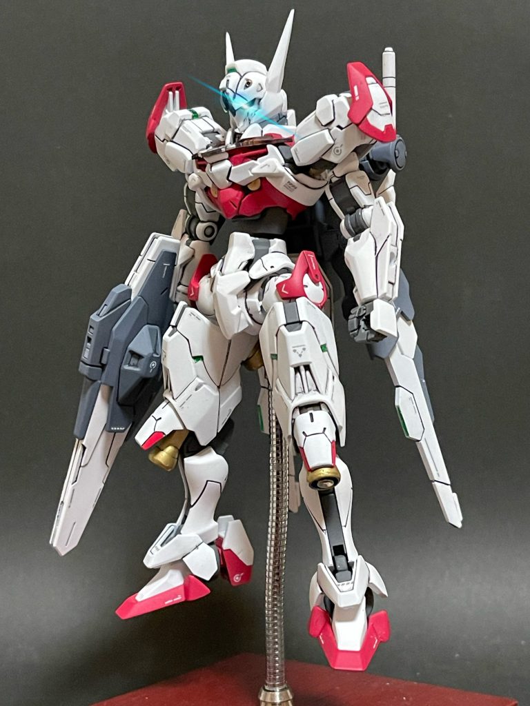 水星の魔女1/144 ガンダムルブリス｜fufufun30さんのガンプラ作品