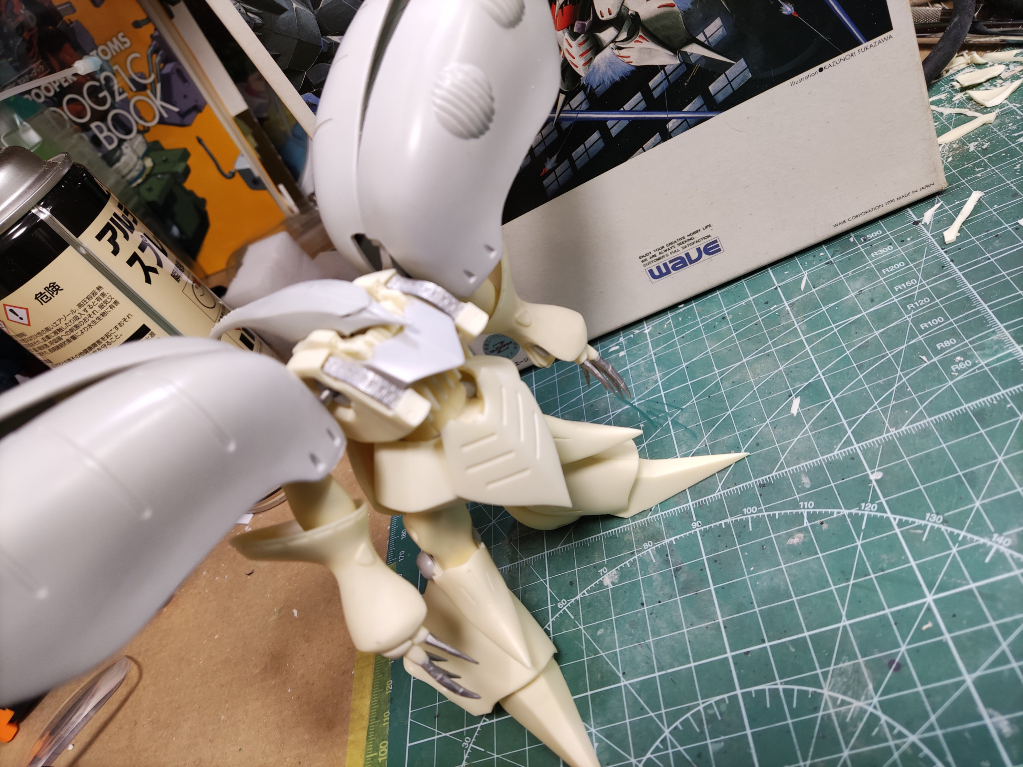 キュベレイ waveのソフビキット｜@kazune780131さんのガンプラ作品