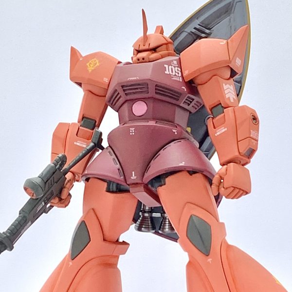HGゲルググ塗装改造品 HGUC シャア専用 ゲルググ 塗装・改造の作例