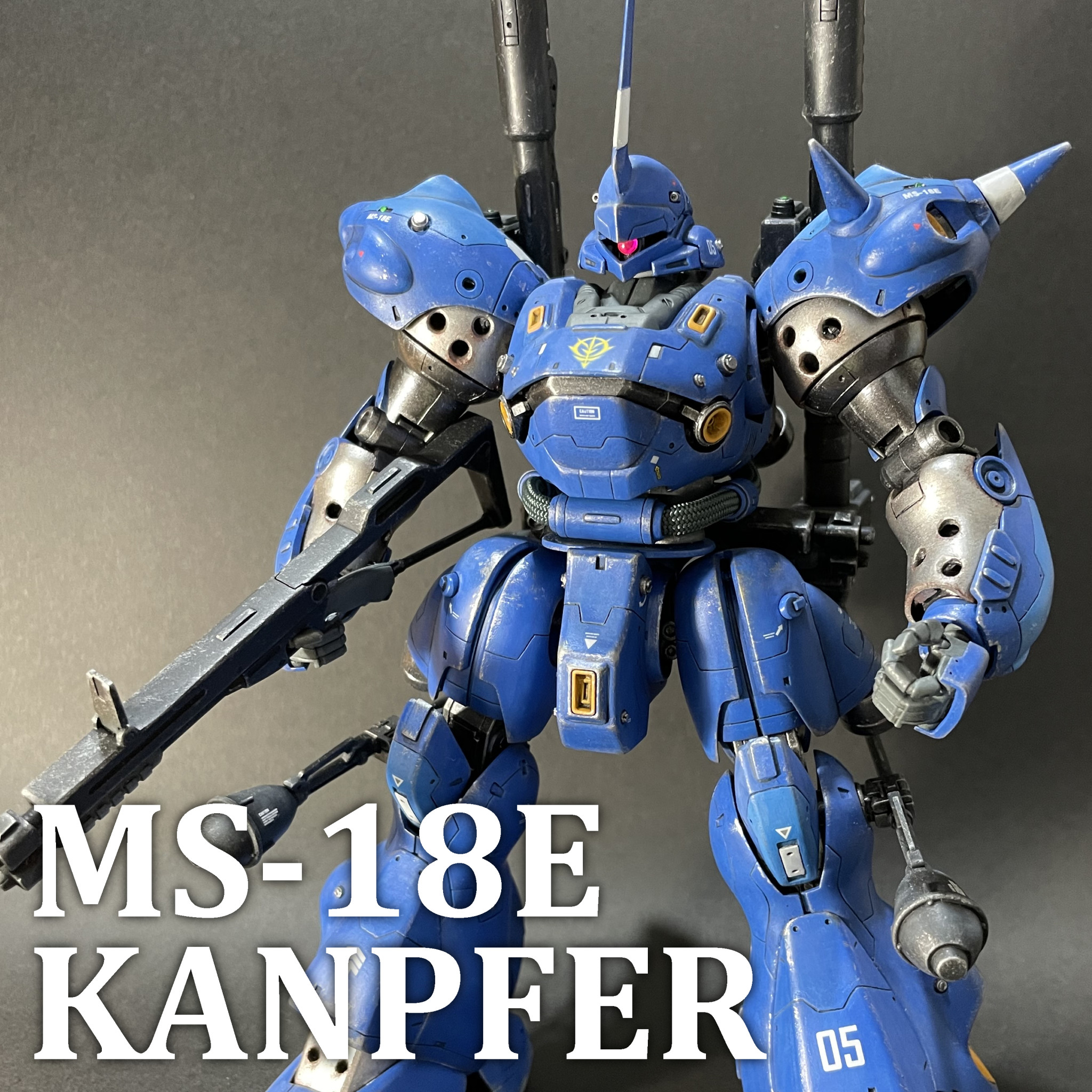 MG MS-18E ケンプファー｜ピラケシパパさんのガンプラ作品｜GUNSTA