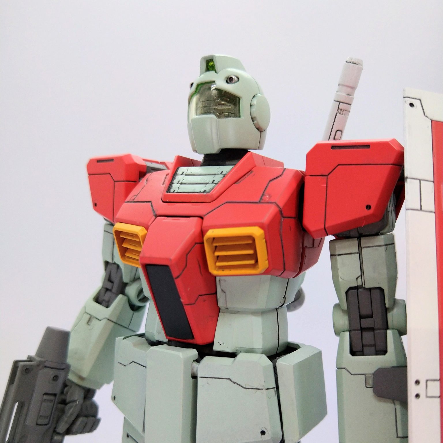 MGジム(MGガンダムVer.O.Y.W.0079改造)｜maru3さんのガンプラ作品