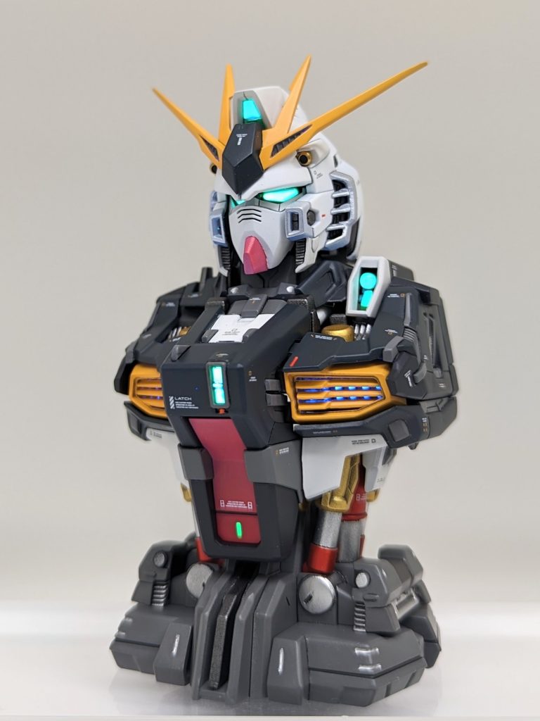 メカニカルバスト νガンダム｜ポンポンさんのガンプラ作品｜GUNSTA
