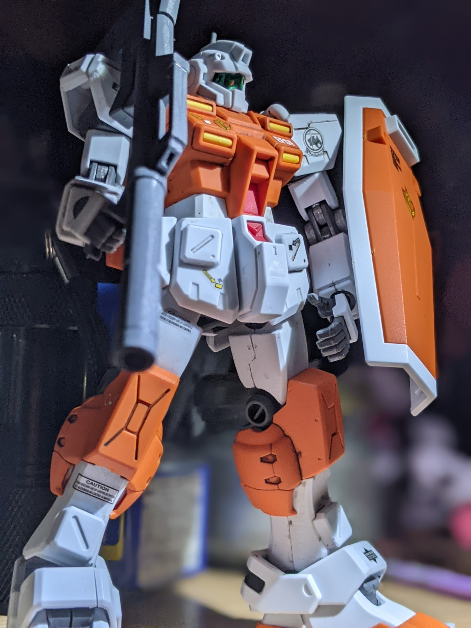 パワードジム｜サイレントさんのガンプラ作品｜GUNSTA（ガンスタ）