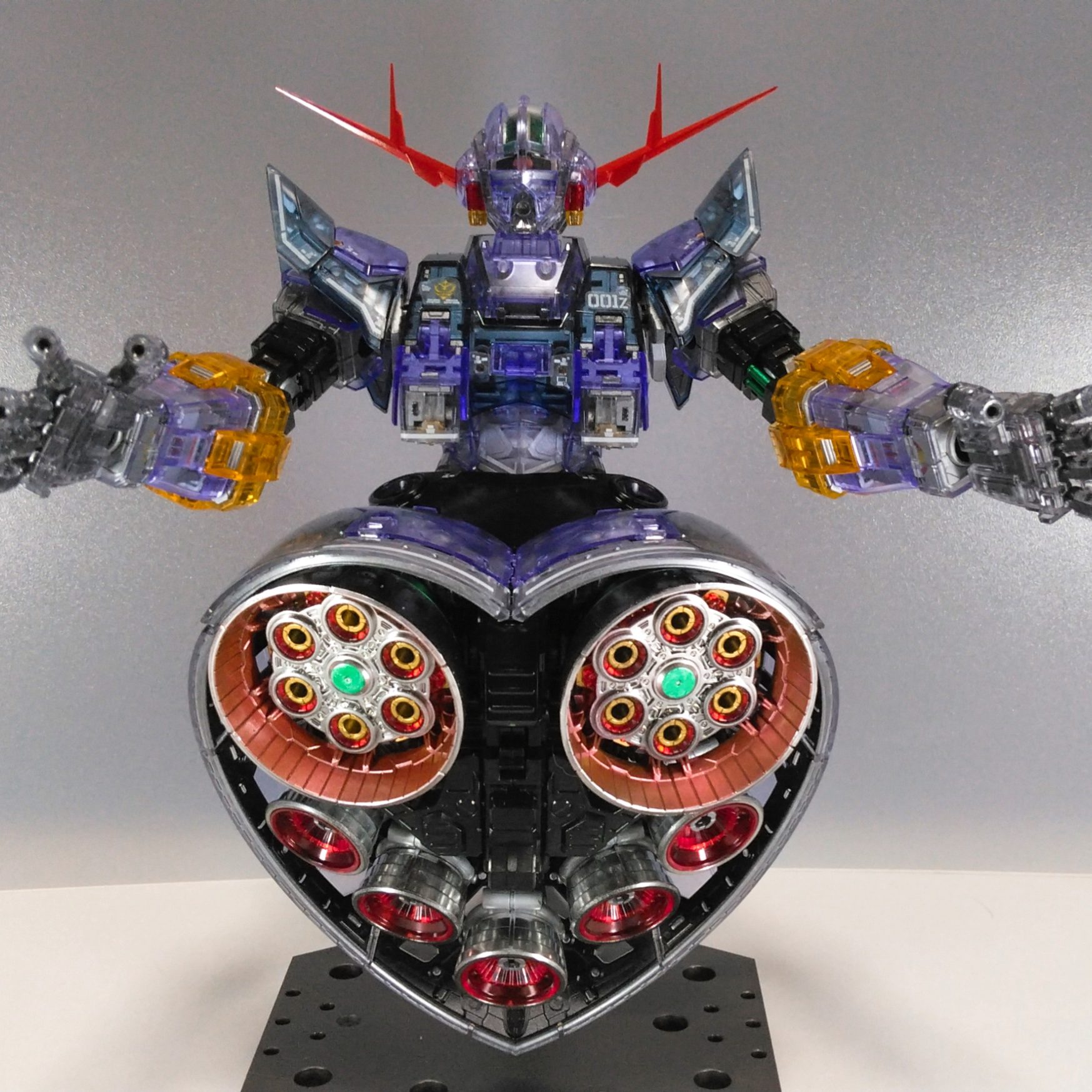 RGジオング：クリアカラー】｜fmakoさんのガンプラ作品｜GUNSTA