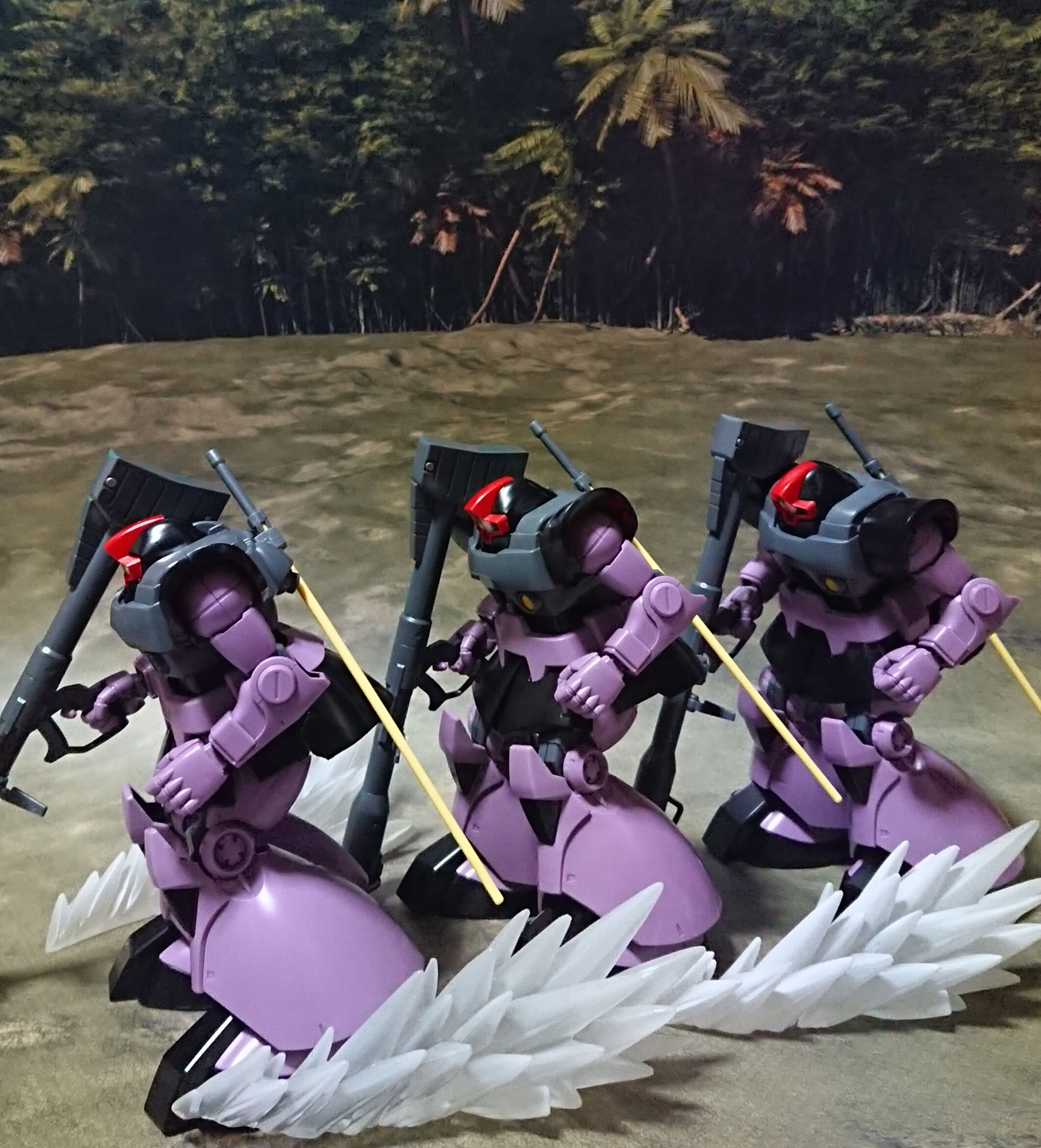 HGUC 1/144 MS−09 ドム 黒い三連星トリプルドムセット｜黒井 響介さん