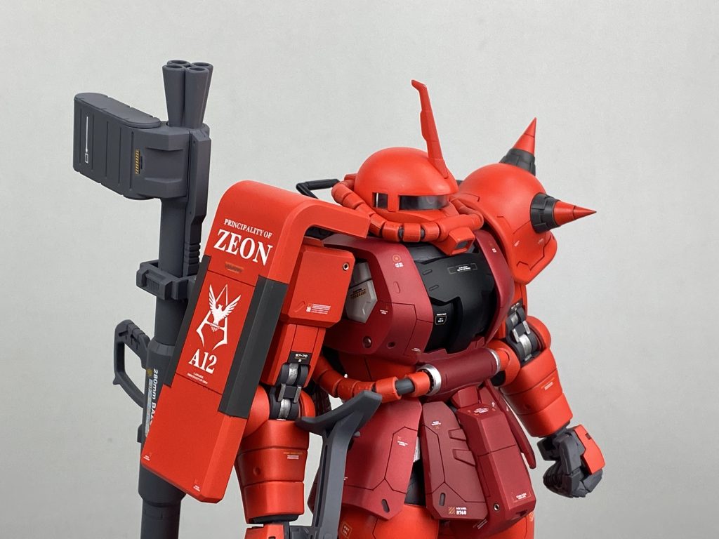 MS-06R-2シャア専用高機動型ザクⅡ｜ぶらっ熊さんのガンプラ作品