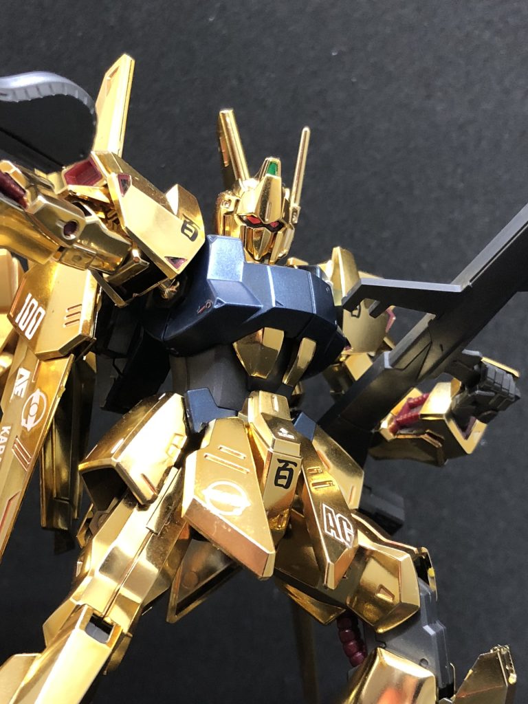 百式（ゴールドコーティングver）｜ひょろすけさんのガンプラ作品