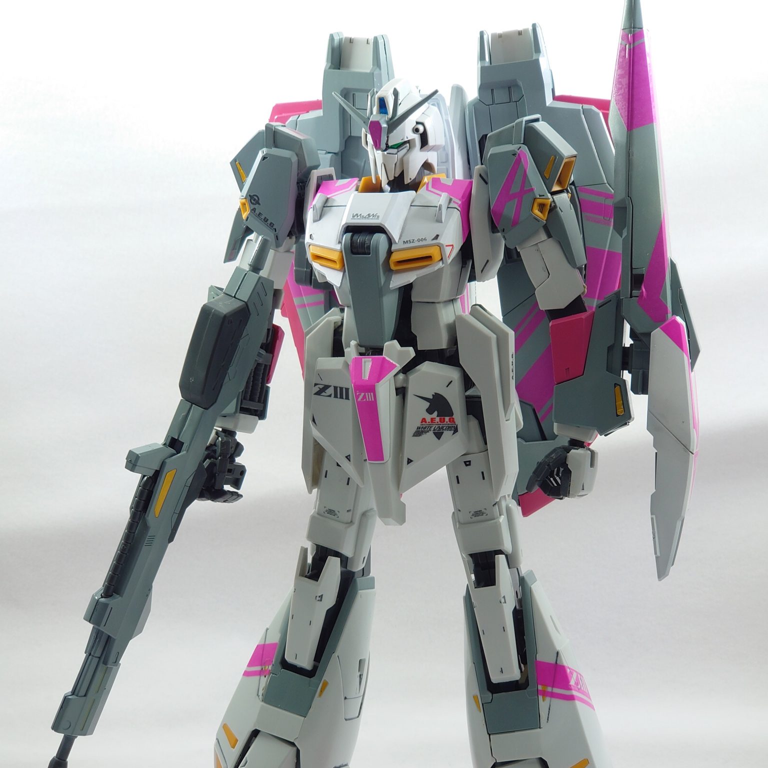 MG Zガンダム3号機 ホワイトゼータ ver.2.0｜reiwa-tansanさんの