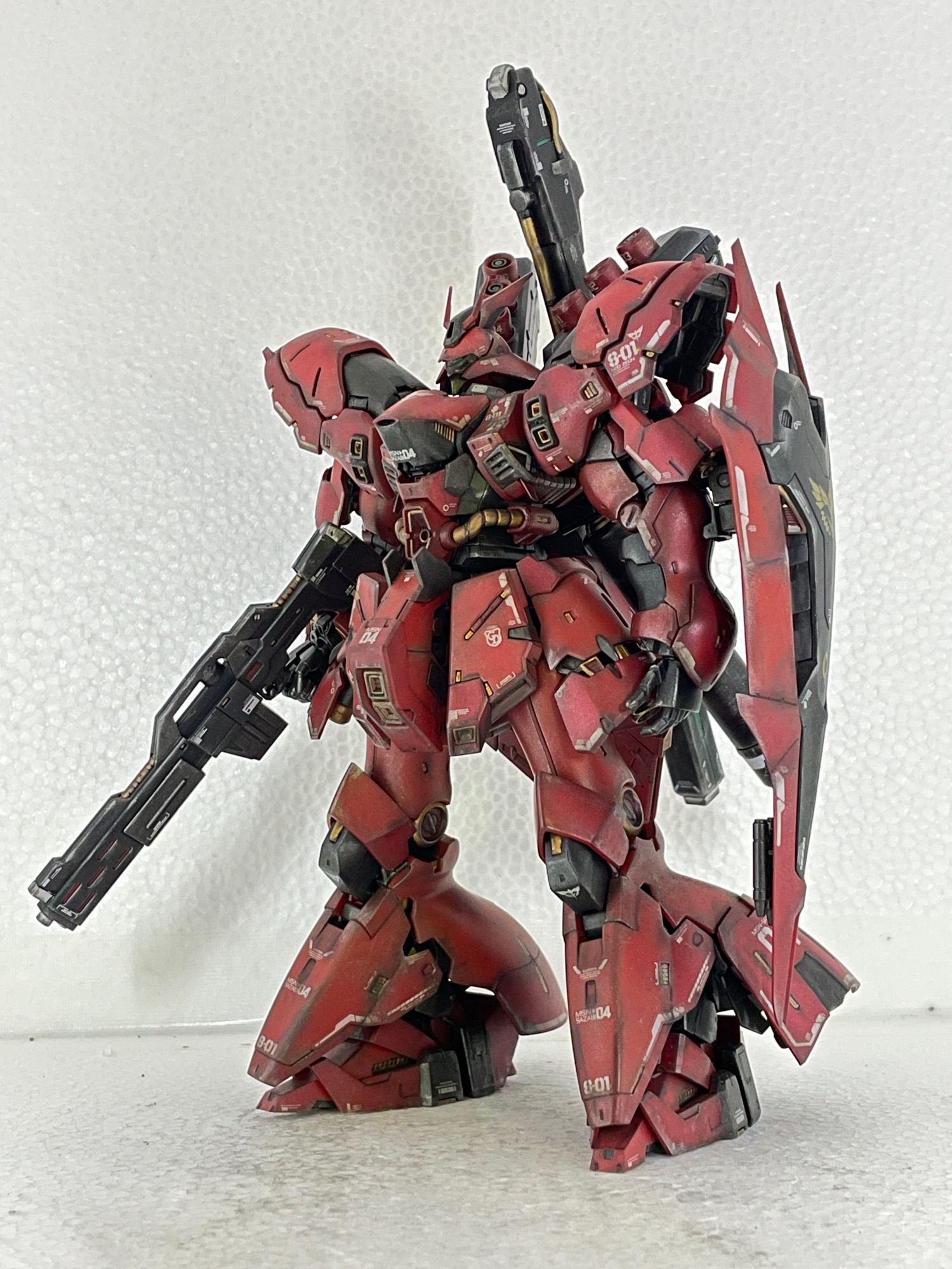 逆シャアシリーズ、最後はやっぱりRGサザビー‼️｜masamineさんの