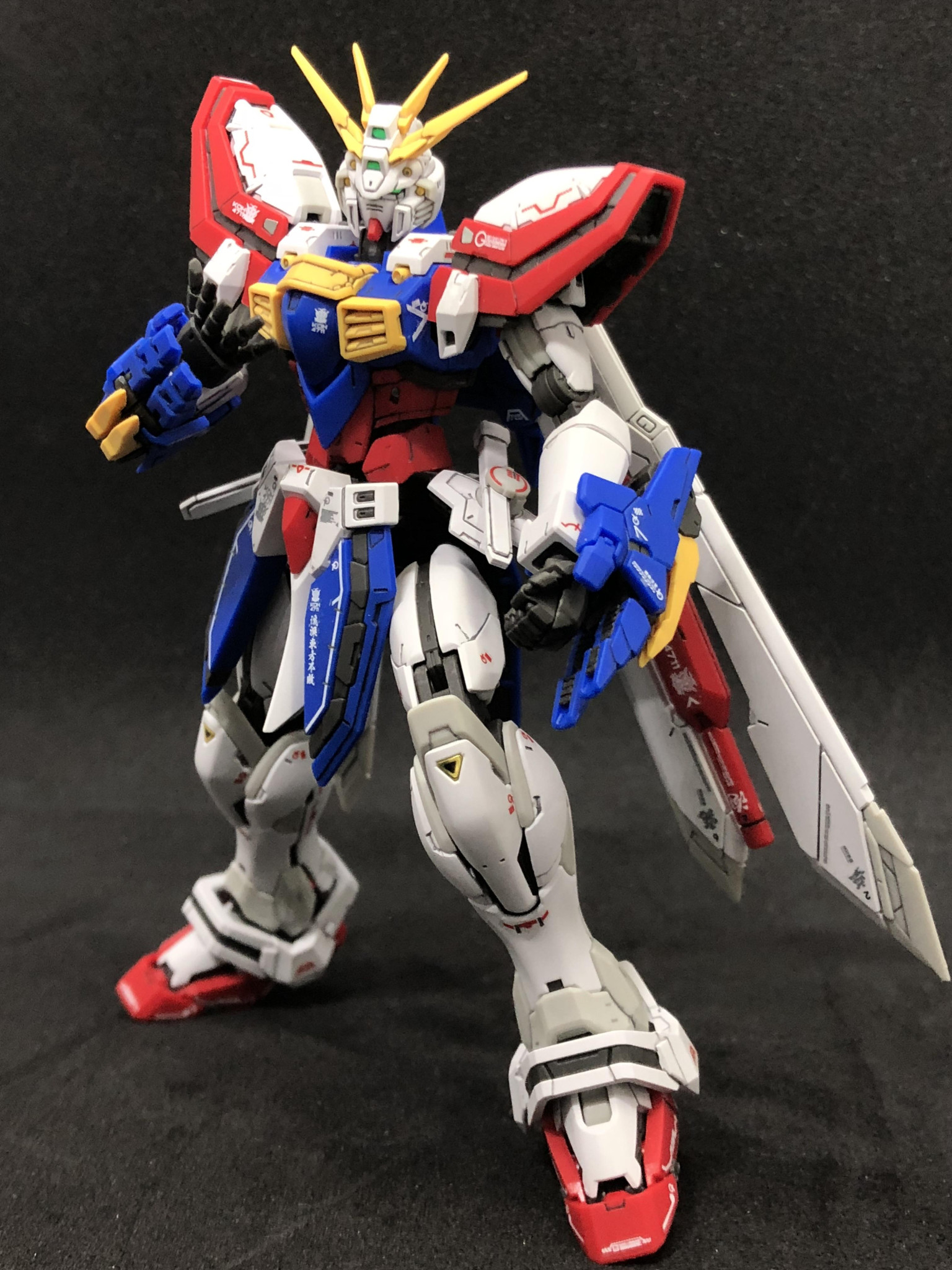 RGゴッドガンダム｜ひょろすけさんのガンプラ作品｜GUNSTA（ガンスタ）