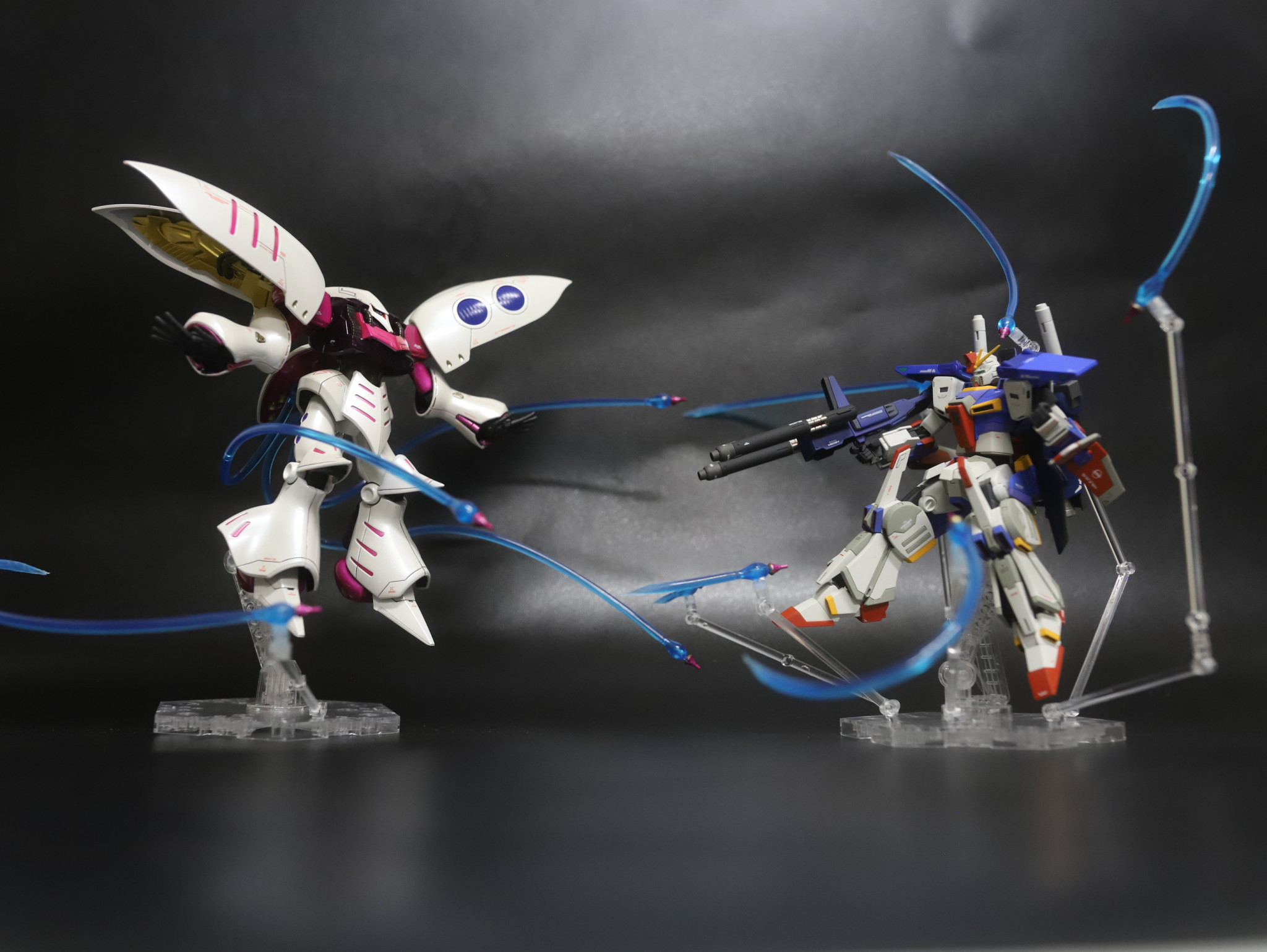 HG ダブルゼータガンダム & キュベレイ｜3TBさんのガンプラ作品